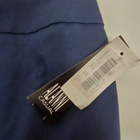 NWT Alanni Blue pencil skirt with slit size 10 - Picture 4 of 10